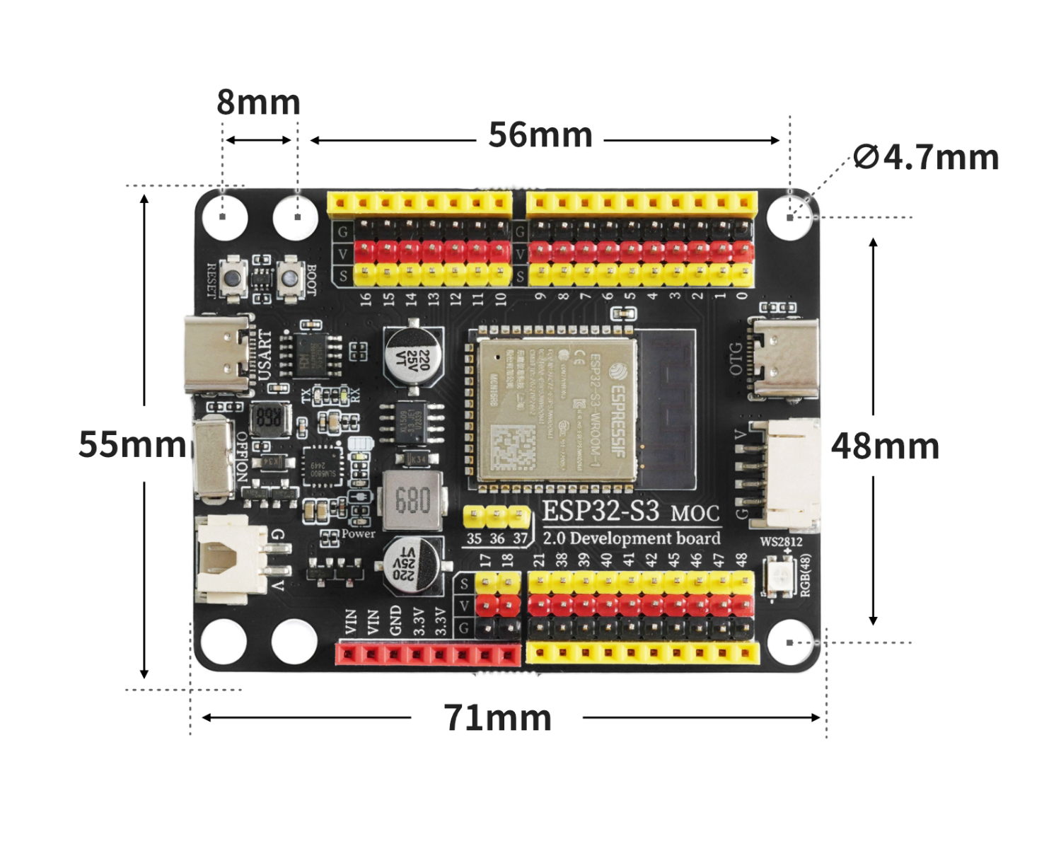 ESP32-S3 MOC（新）